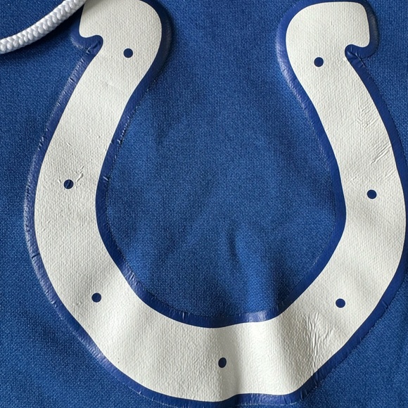 Men's Majestic Indianapolis Colts Armor Hoodie. (THERMA BASE) Majestic - Picture 3 of 12